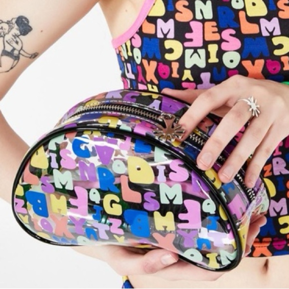 dELiA*s by Dolls Kill “Hooked on U” makeup bag